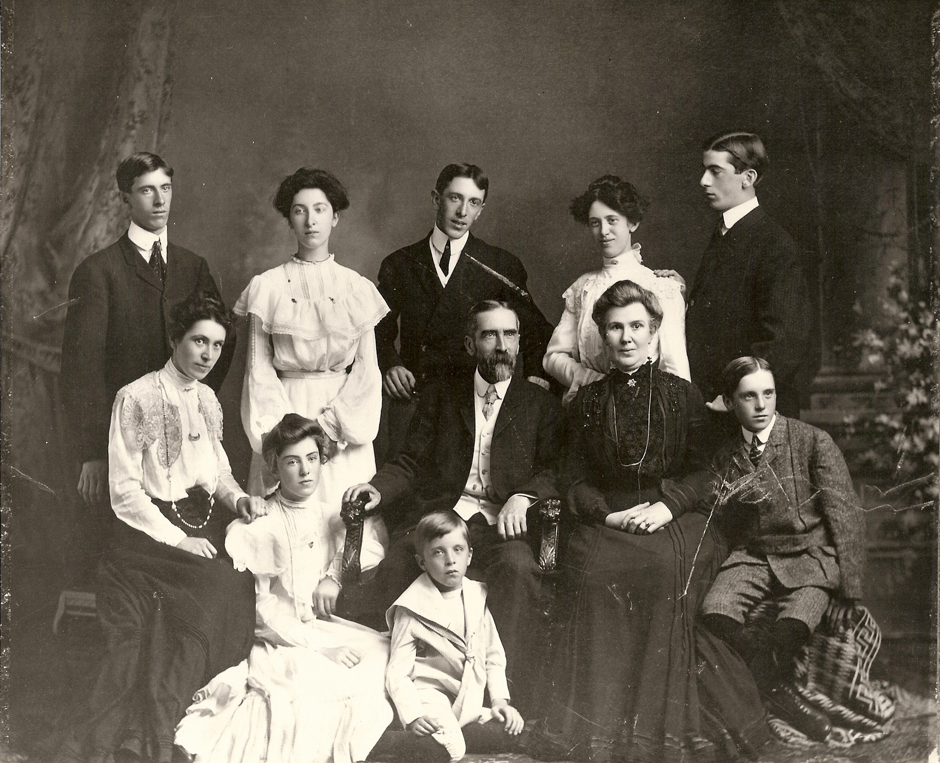 Robertson Jasper and Agnes family